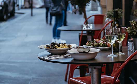 outdoor dining